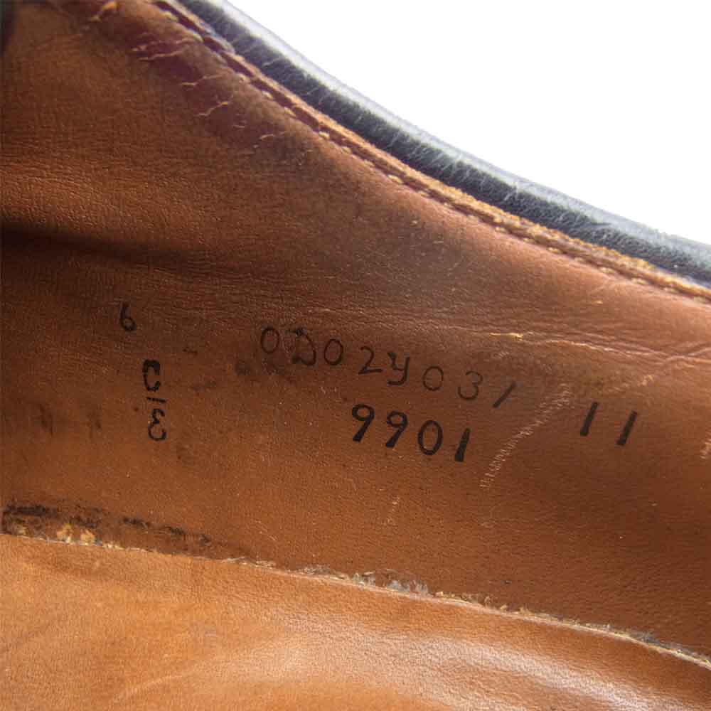 ALDEN オールデン ND91930 PLAIN TOE プレーントゥ ブラック系 6【中古】