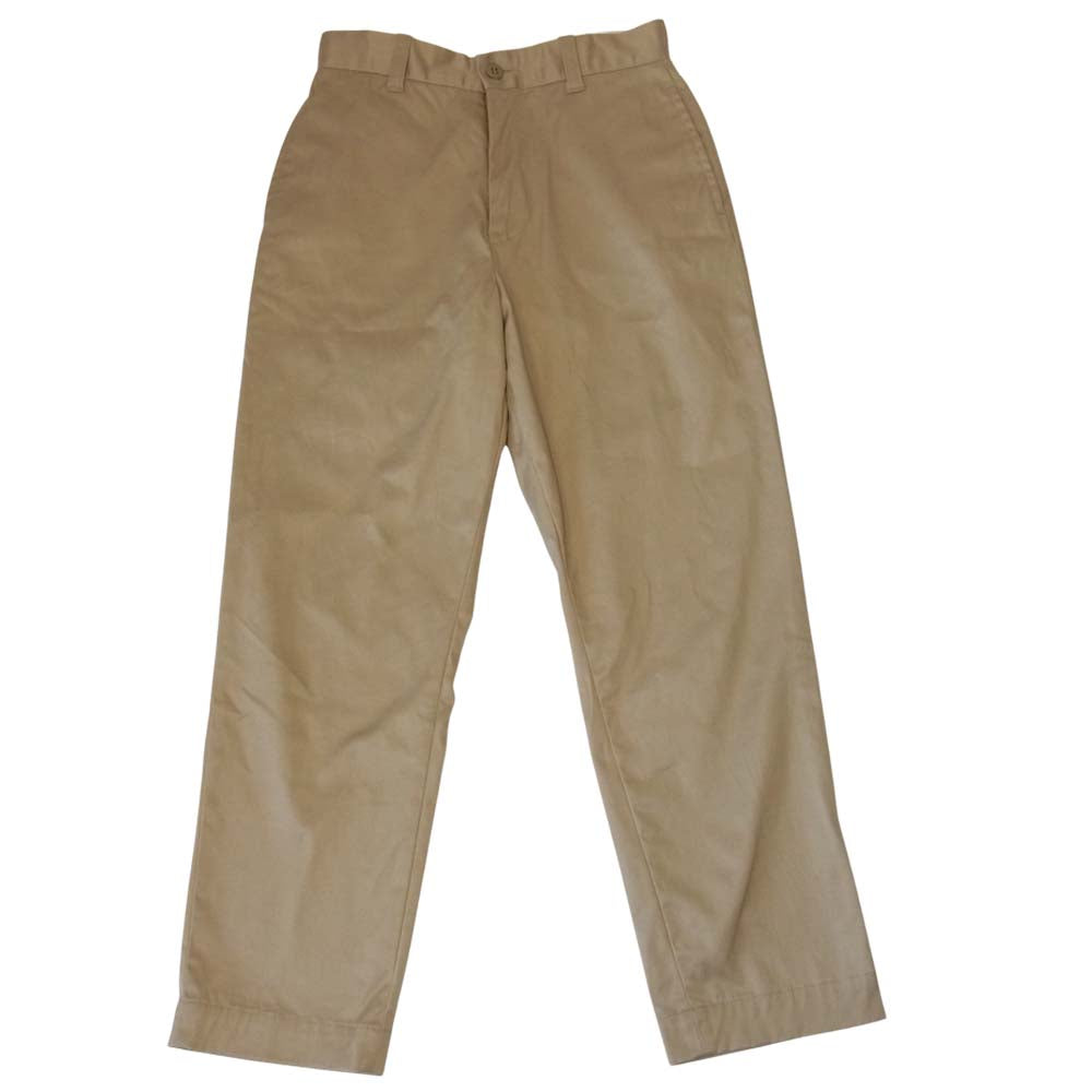 カーキ MIL-19HPT301 ミッドライズ テーパード チノ パンツ ベージュ系 2【中古】