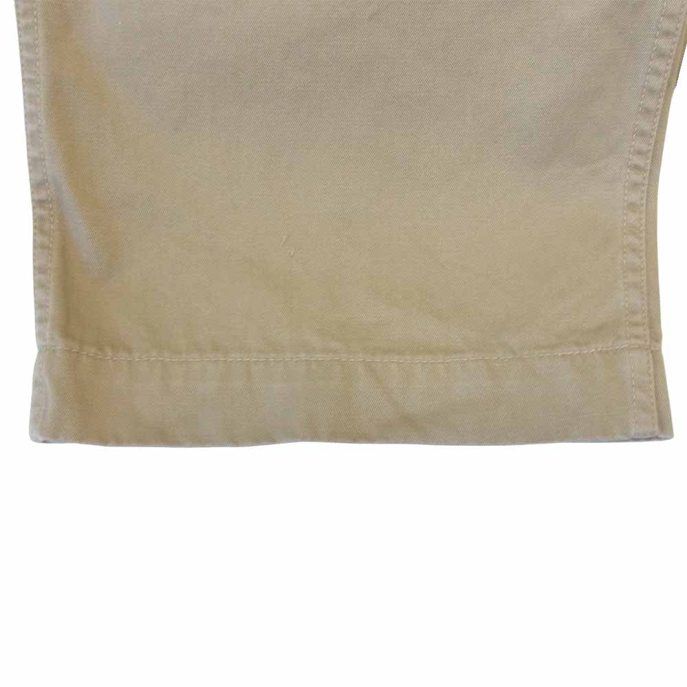 The REAL McCOY'S ザリアルマッコイズ ミリタリー ボタンフライ コットン チノ パンツ ベージュ系 32【中古】