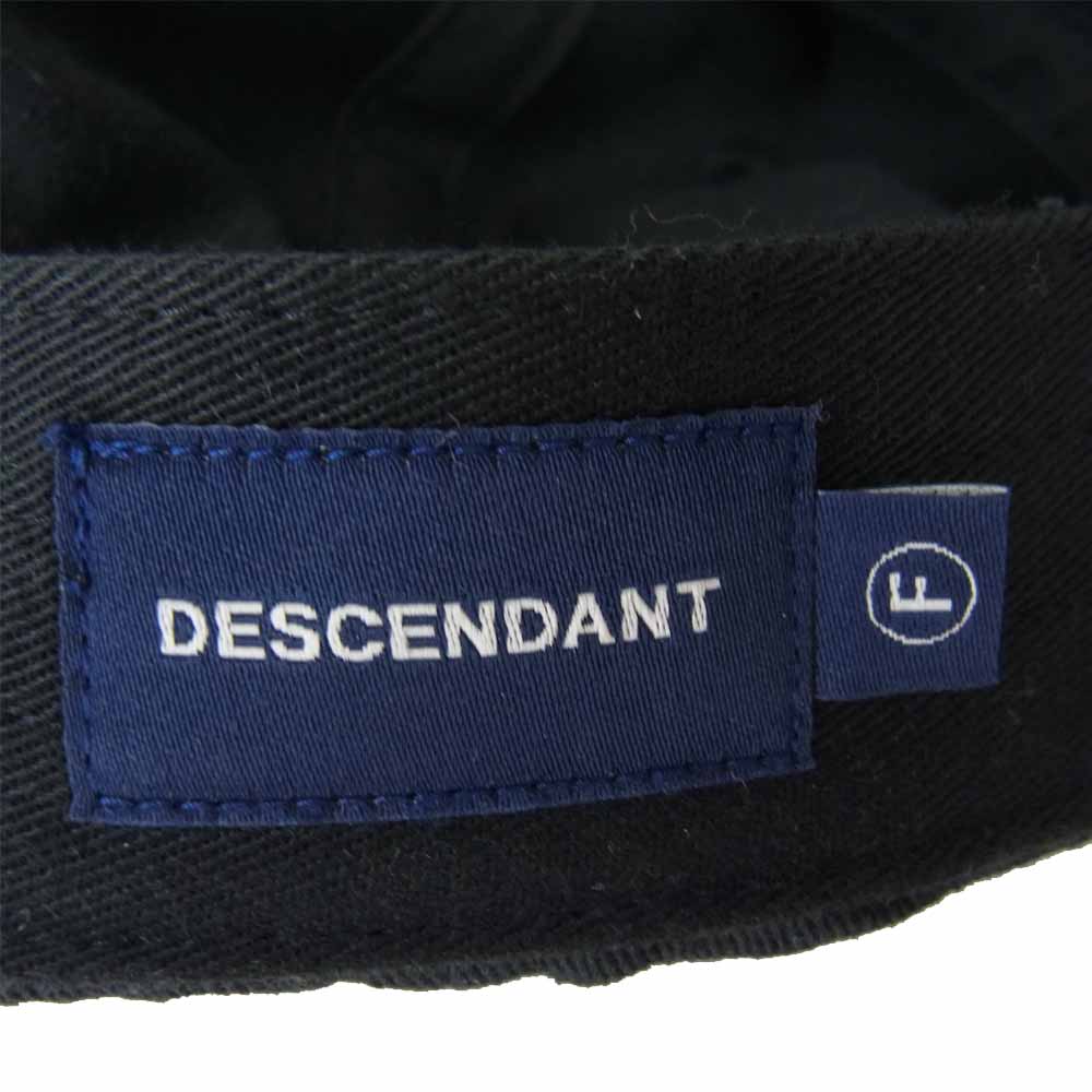 DESCENDANT ディセンダント 20SS REFLECTION MIAMI CAP リフレクション マイアミ キャップ ブラック系 F【中古】