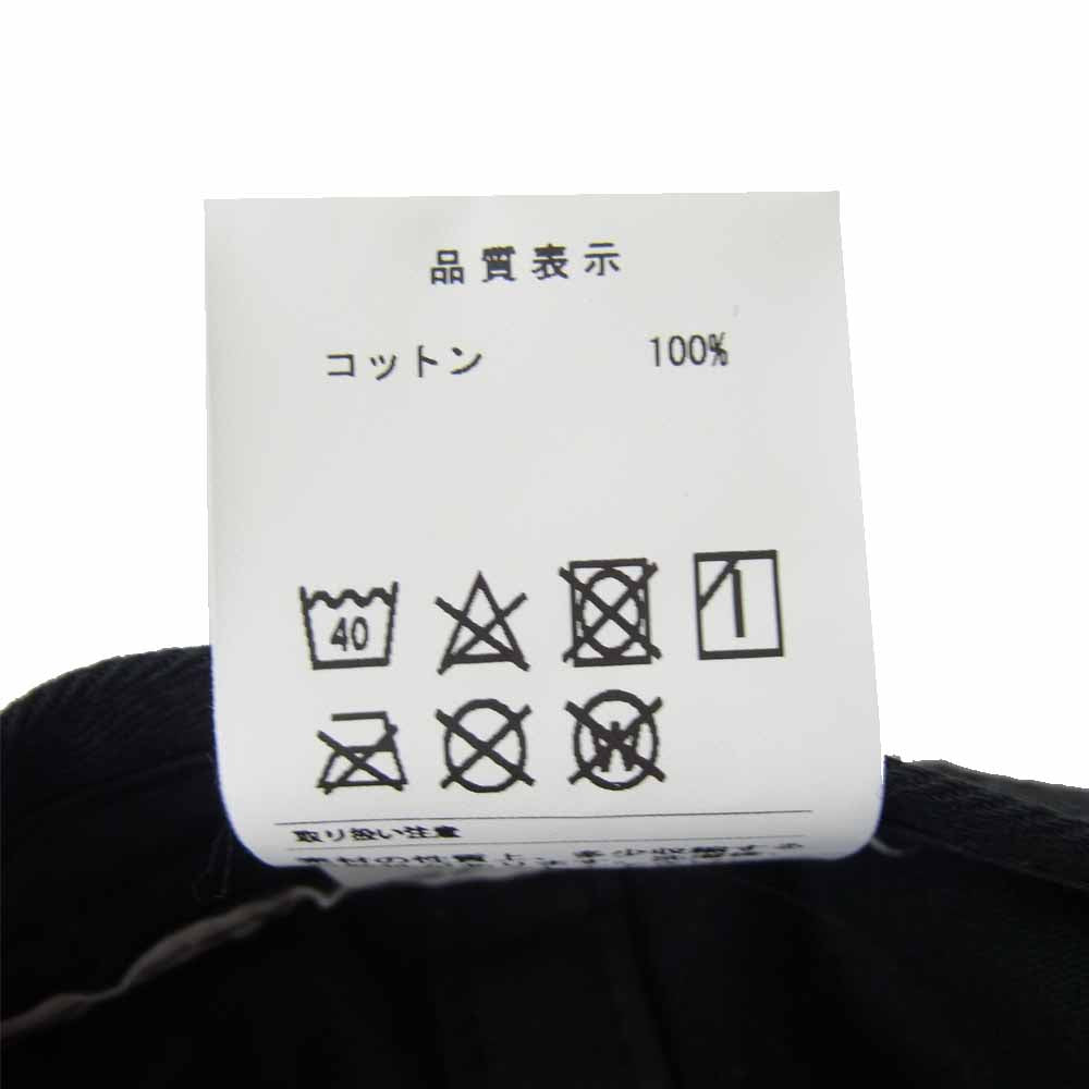 DESCENDANT ディセンダント 20SS REFLECTION MIAMI CAP リフレクション マイアミ キャップ ブラック系 F【中古】