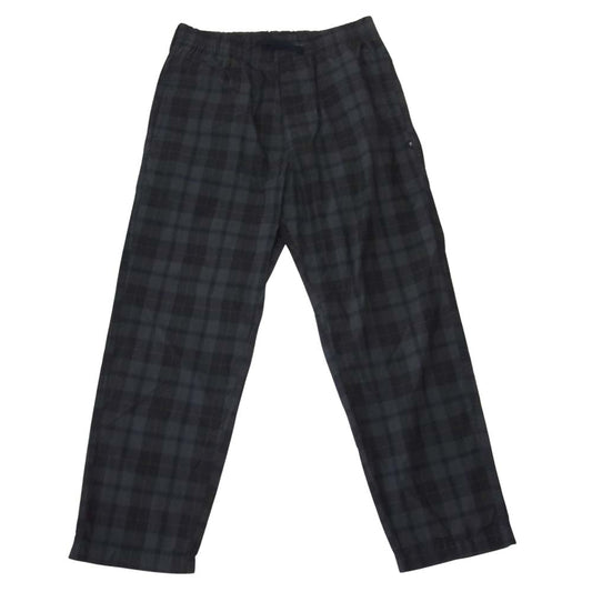 DESCENDANT ディセンダント SHORE BEACH PANTS チェック イージー ビーチ パンツ グレー系 2【中古】