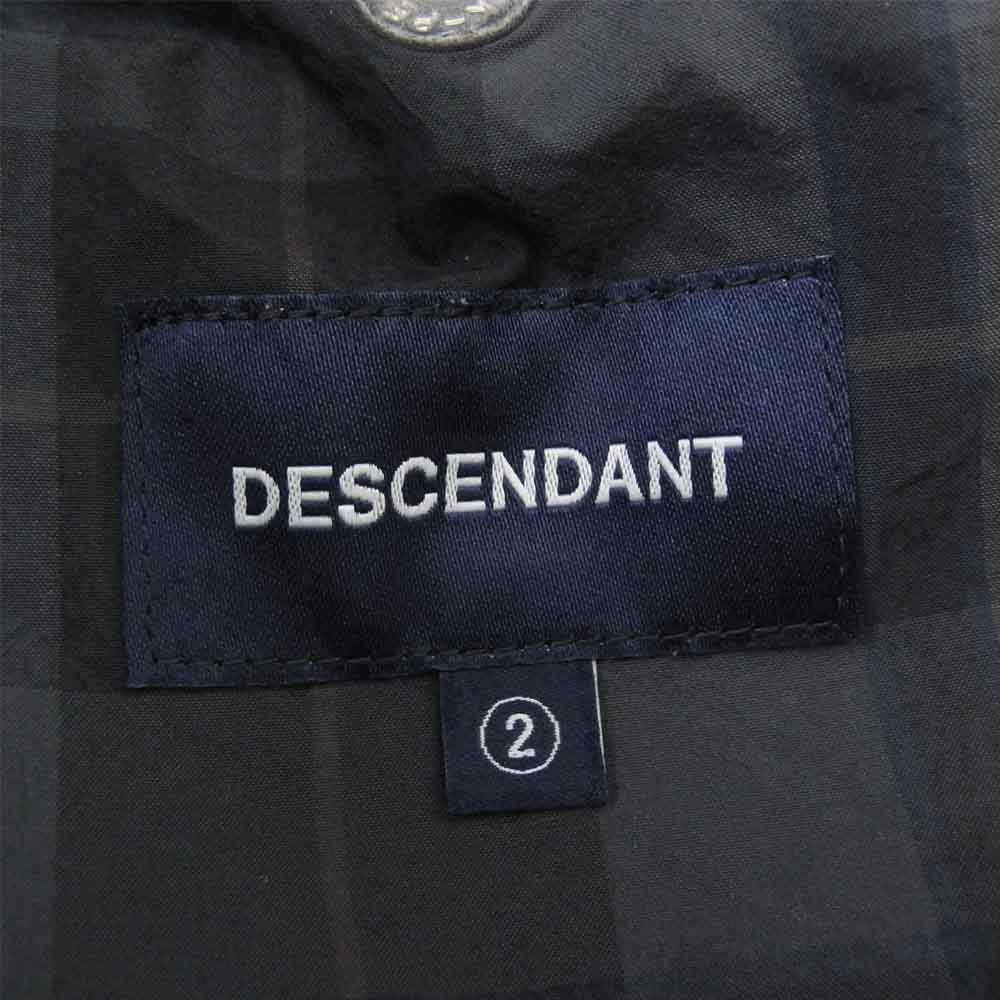 DESCENDANT ディセンダント SHORE BEACH PANTS チェック イージー ビーチ パンツ グレー系 2【中古】