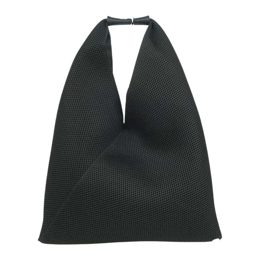 MAISON MARGIELA メゾンマルジェラ ＭＭ6 エムエムシックス S54WD0043 トライアングル メッシュ ハンド バッグ ブラック系【中古】