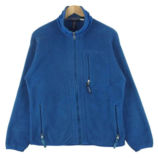 patagonia パタゴニア 90s 雪無しタグ フルジップ フリース ジャケット ブルー系 M【中古】
