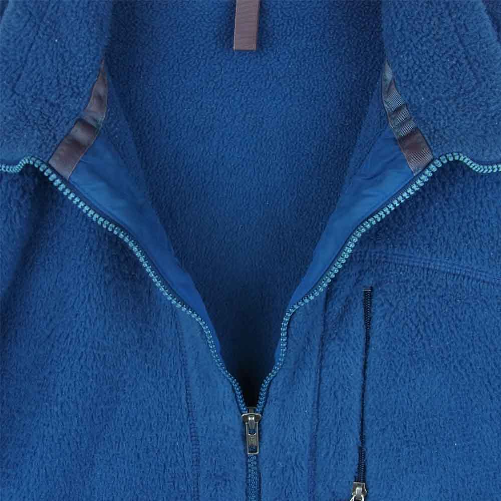patagonia パタゴニア 90s 雪無しタグ フルジップ フリース ジャケット ブルー系 M【中古】