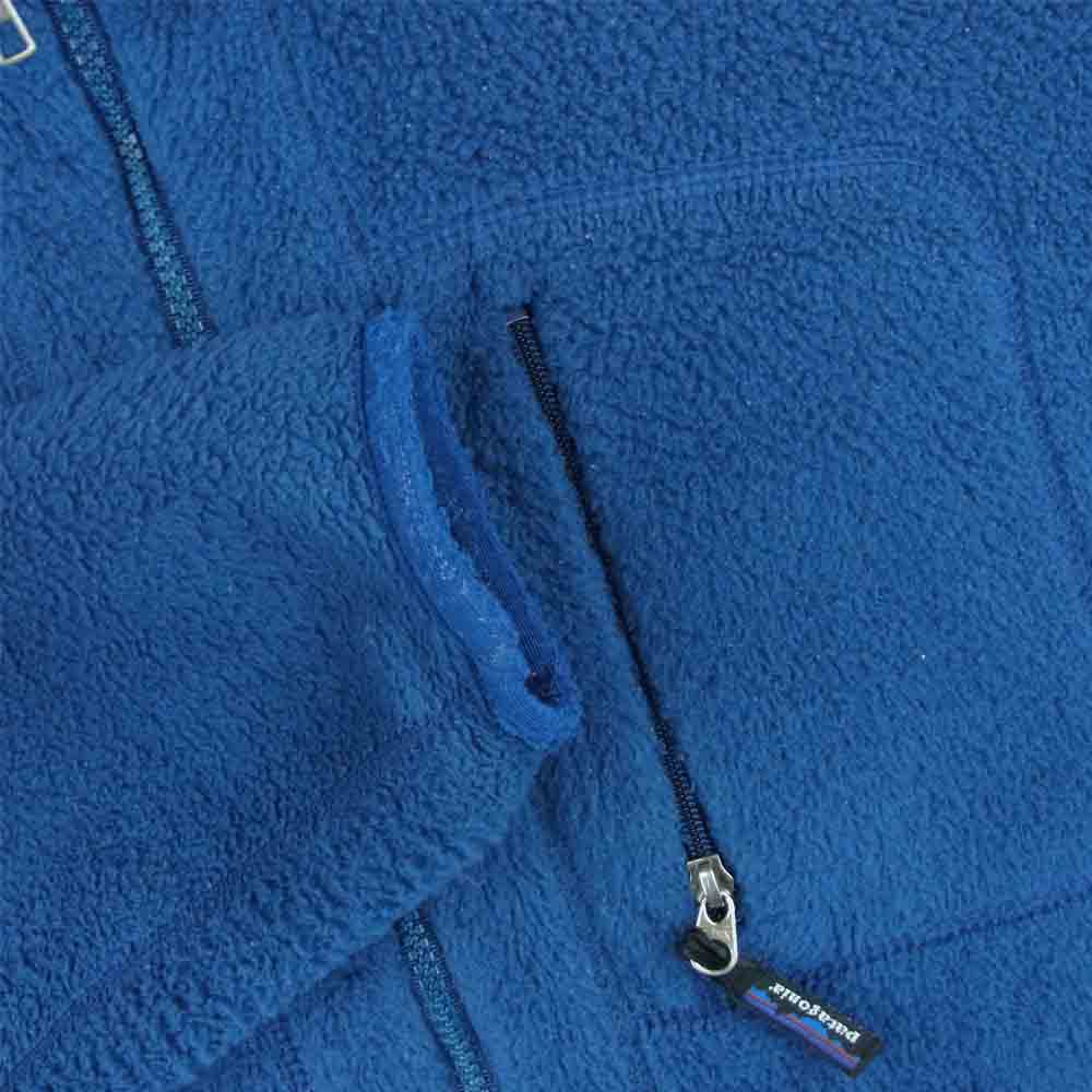 patagonia パタゴニア 90s 雪無しタグ フルジップ フリース ジャケット ブルー系 M【中古】