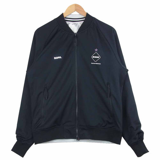 F.C.R.B. エフシーアールビー 18SS FCRB-180000 REVERSIBLE PDK JACKET リバーシブル ジャケット ブラック系 マルチカラー系 L【美品】【中古】