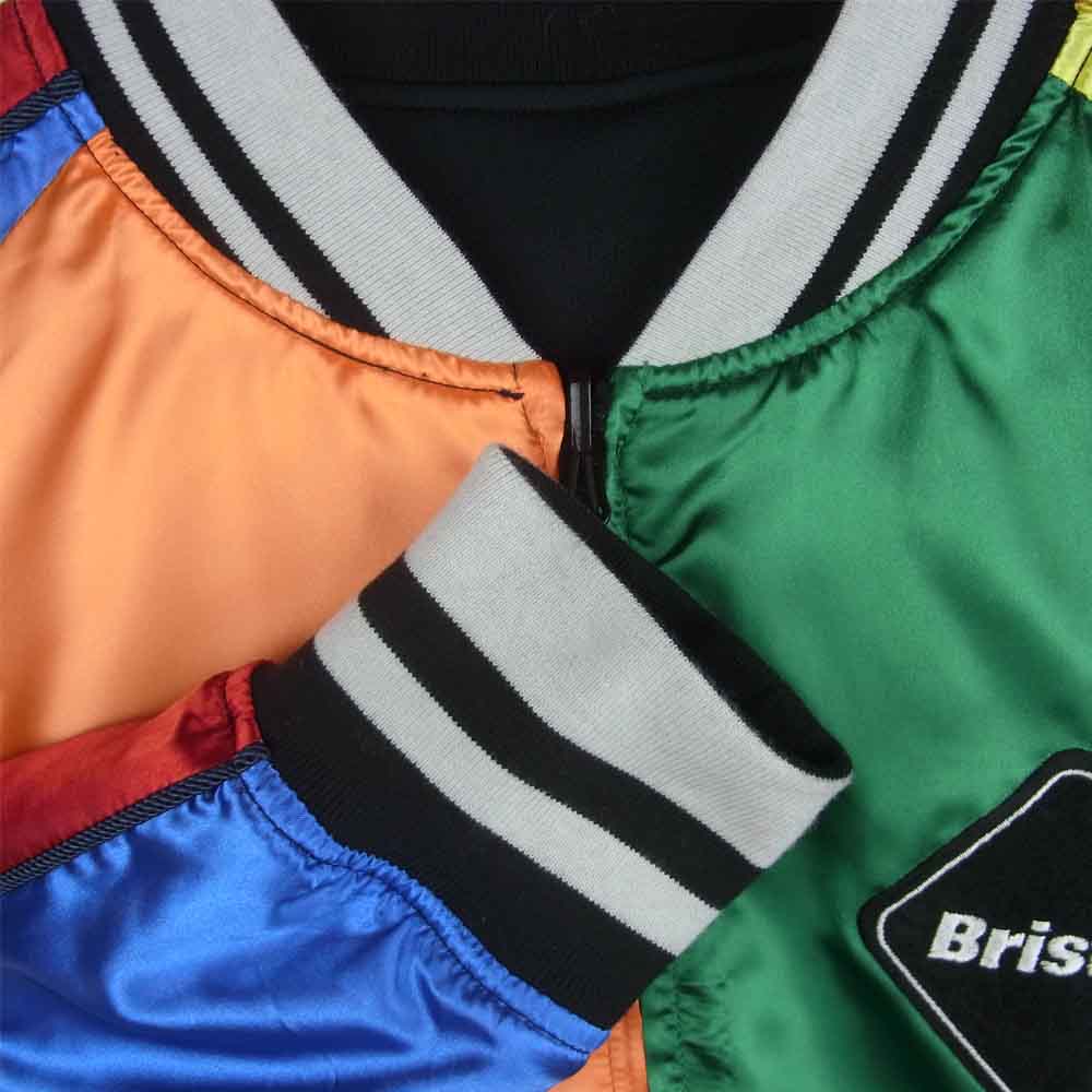 F.C.R.B. エフシーアールビー 18SS FCRB-180000 REVERSIBLE PDK JACKET リバーシブル ジャケット ブラック系 マルチカラー系 L【美品】【中古】