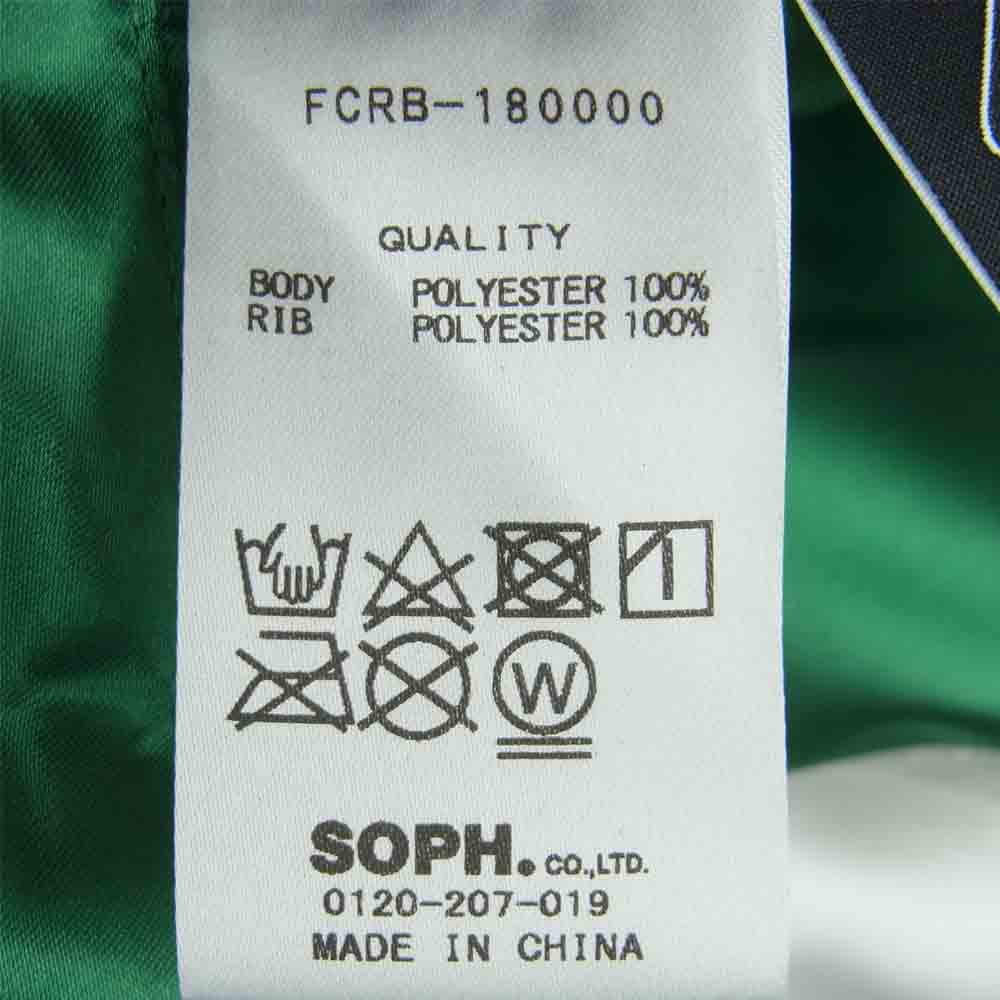 F.C.R.B. エフシーアールビー 18SS FCRB-180000 REVERSIBLE PDK JACKET リバーシブル ジャケット ブラック系 マルチカラー系 L【美品】【中古】