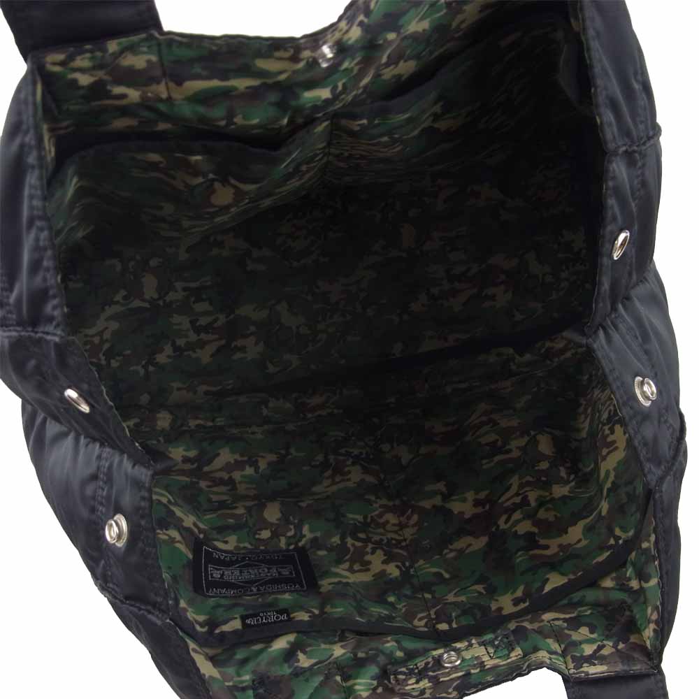 mastermind JAPAN マスターマインドジャパン ポーター PORTER TOTE BAG S トート バッグ ブラック系【中古】
