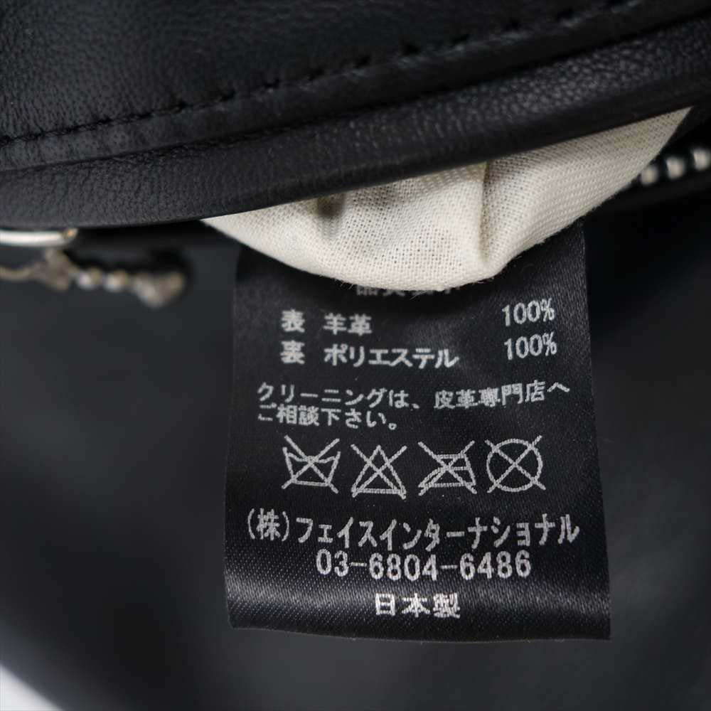 トリプルシックス LJM-1  サイドベルト ライダース ブラック系 42【美品】【中古】