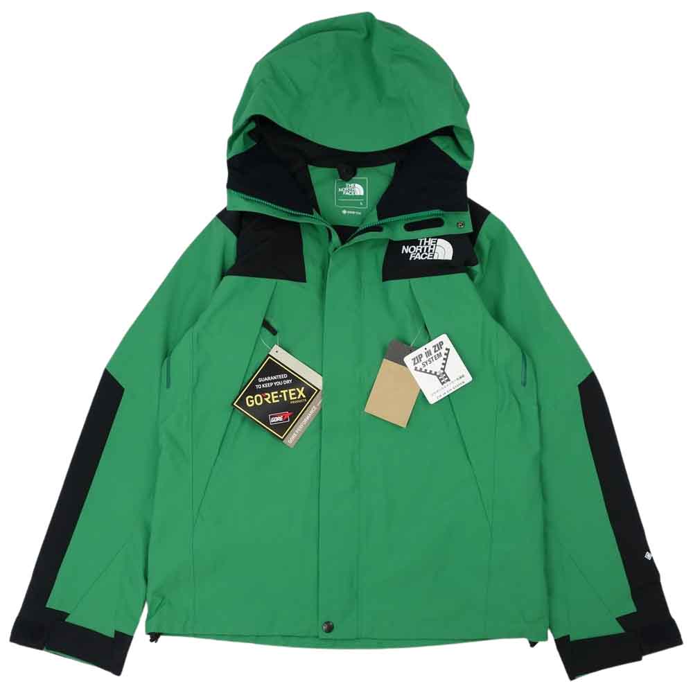 THE NORTH FACE ノースフェイス NP61800 Mountain Jacket マウンテン ジャケット GORE TEX ゴアテックス アマゾングリーン L【新古品】【未使用】【中古】