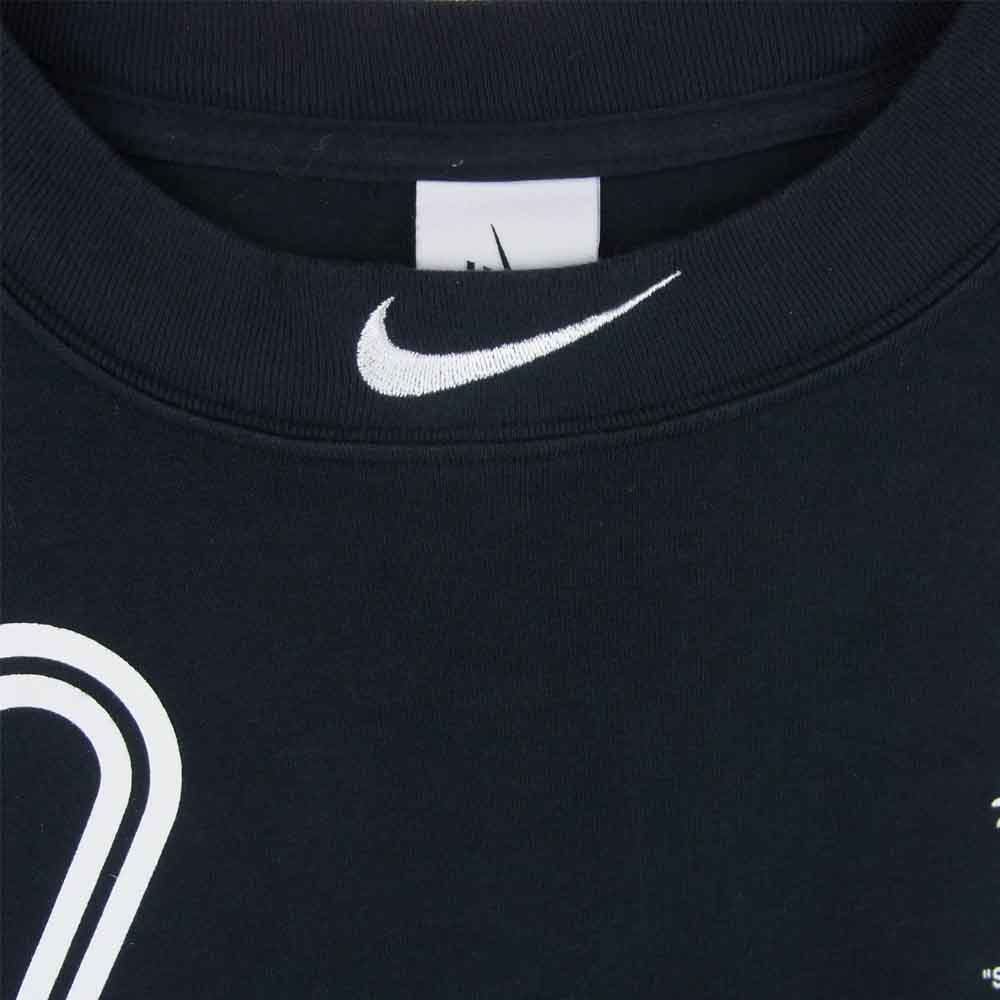 OFF-WHITE オフホワイト 18SS NIKE ナイキ MERCURIAL NRG FOOTBALL TEE マーキュリアル フットボール 半袖 Tシャツ ブラック系 S【中古】