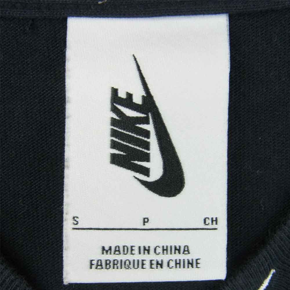 OFF-WHITE オフホワイト 18SS NIKE ナイキ MERCURIAL NRG FOOTBALL TEE マーキュリアル フットボール 半袖 Tシャツ ブラック系 S【中古】