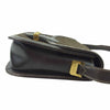 CELINE セリーヌ Cマカダム 馬車金具 ショルダー バッグ ダークブラウン系【中古】