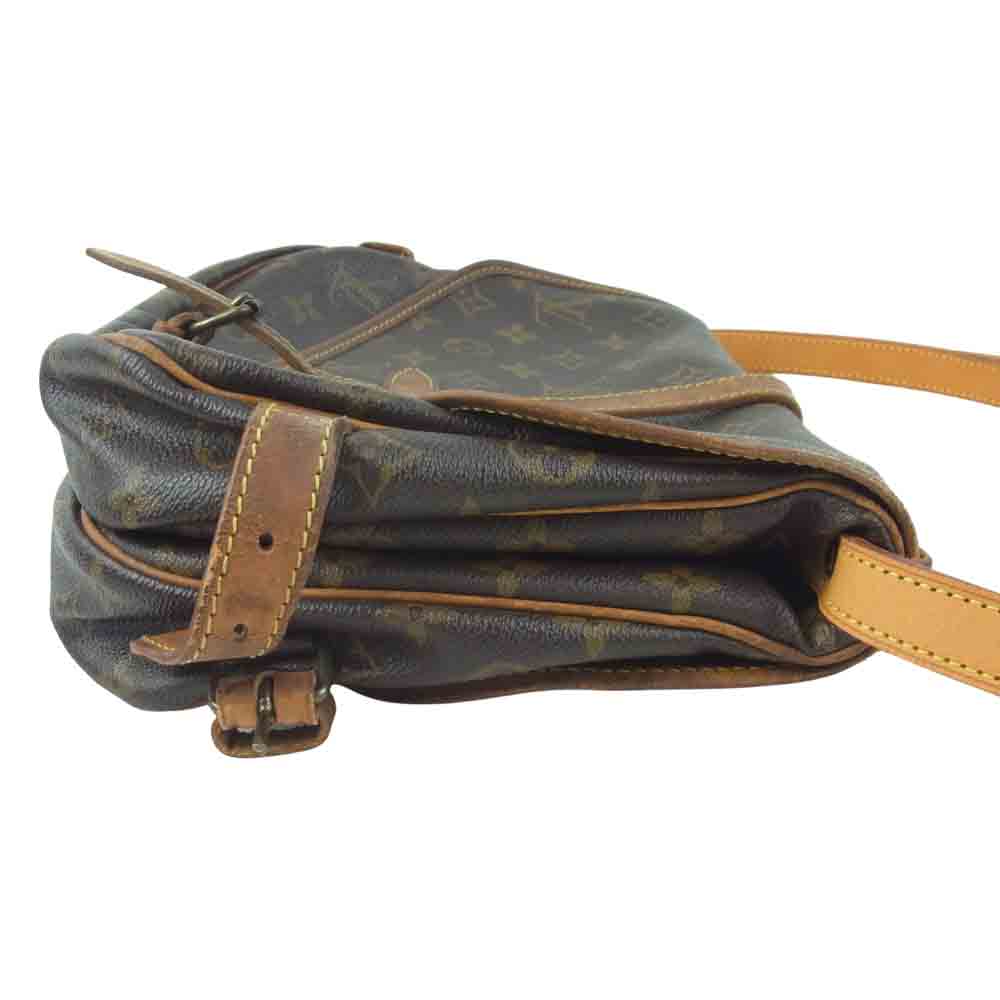 LOUIS VUITTON ルイ・ヴィトン M42256 ソミュール30 ショルダー バッグ ダークブラウン系【中古】
