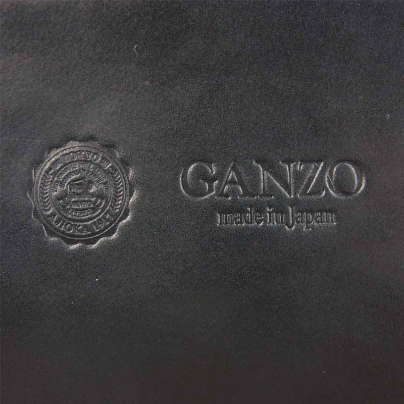 GANZO ガンゾ 0057377-10 LGAN GUD クラッチバッグ GUIDI LEATHER グイディ レザー ブラック系【中古】