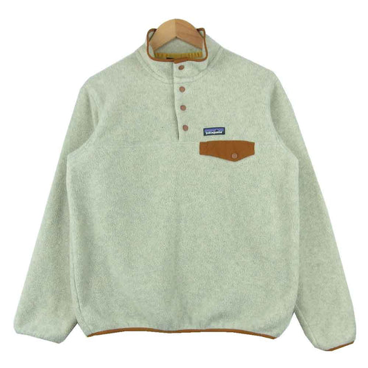 patagonia パタゴニア 17AW 25455 Lightweight Synchilla Snap-T Pullover ライトウェイト シンチラ スナップT プルオーバ ジャケット グレー系 M【中古】