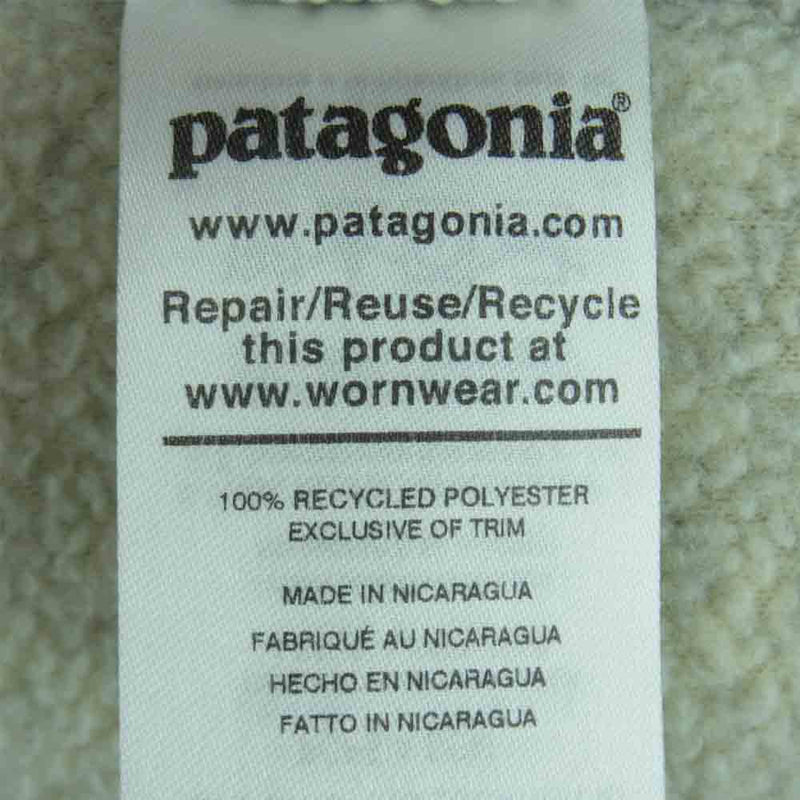 patagonia パタゴニア 17AW 25455 Lightweight Synchilla Snap-T Pullover ライトウェイト シンチラ スナップT プルオーバ ジャケット グレー系 M【中古】