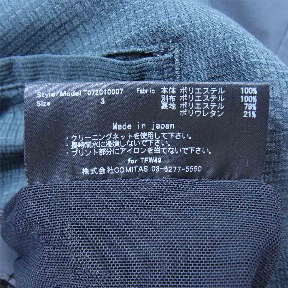 junhashimoto ジュンハシモト T072010007 TFW49 The Functional Wear EVAPORATION SHORTS ゴルフ ショーツ チャコール系 3【中古】