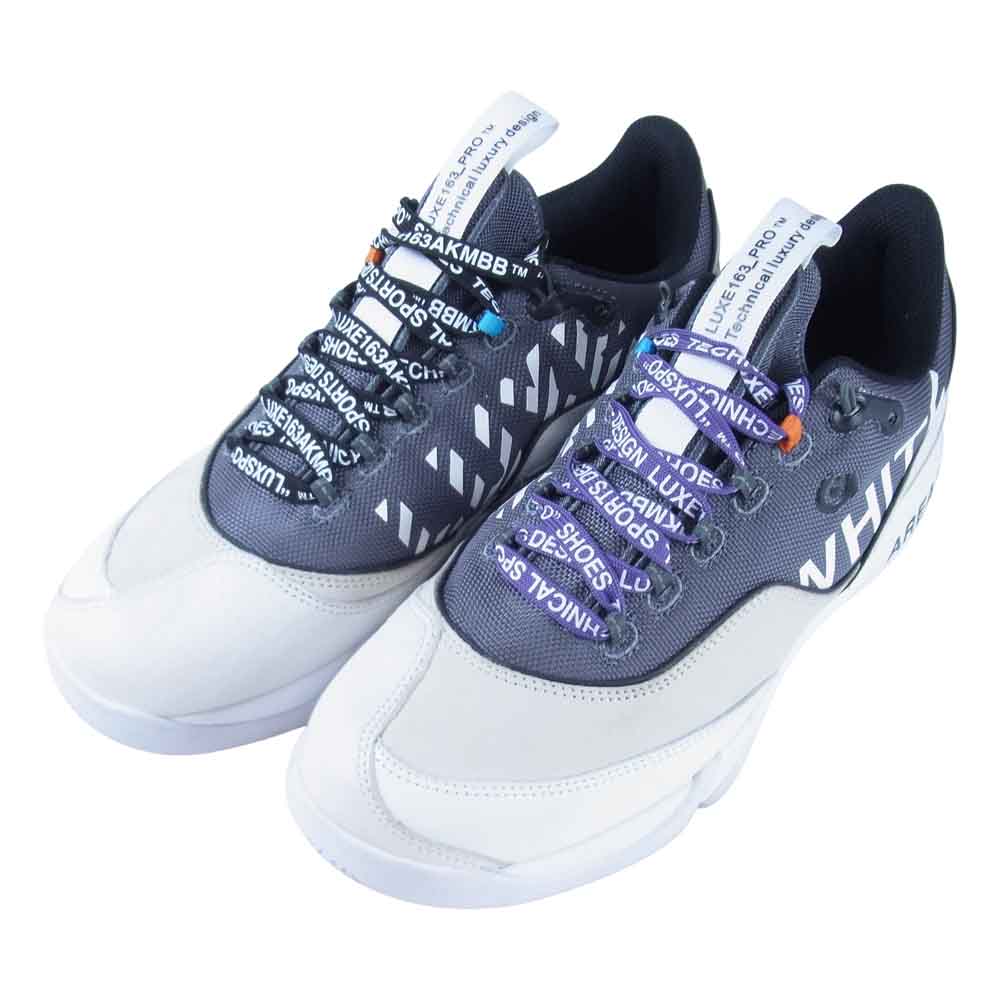 AKM エイケイエム 21SS 5016 GRAVIS グラビス LUXE163AKMBB LUXE NLS 163 KONA コナ スニーカー ホワイト系 28cm【中古】