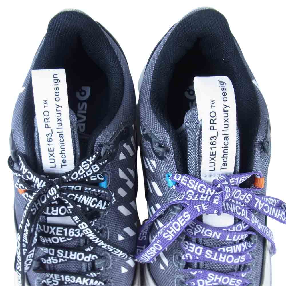 AKM エイケイエム 21SS 5016 GRAVIS グラビス LUXE163AKMBB LUXE NLS 163 KONA コナ スニーカー ホワイト系 28cm【中古】