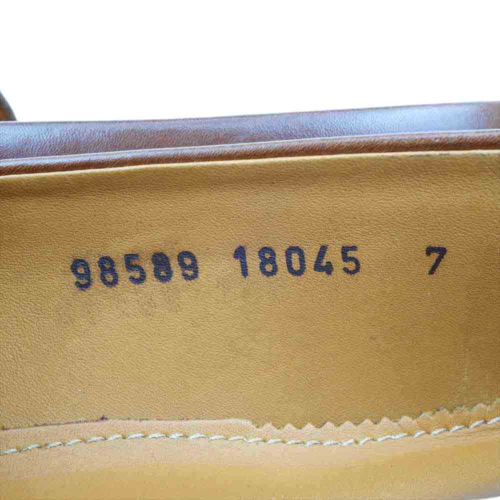 JALAN SRIWIJAYA ジャランスリウァヤ 98589 レザーシューズ レザーソール クオイオカーフ ブラウン UK7 ブラウン系 7【美品】【中古】