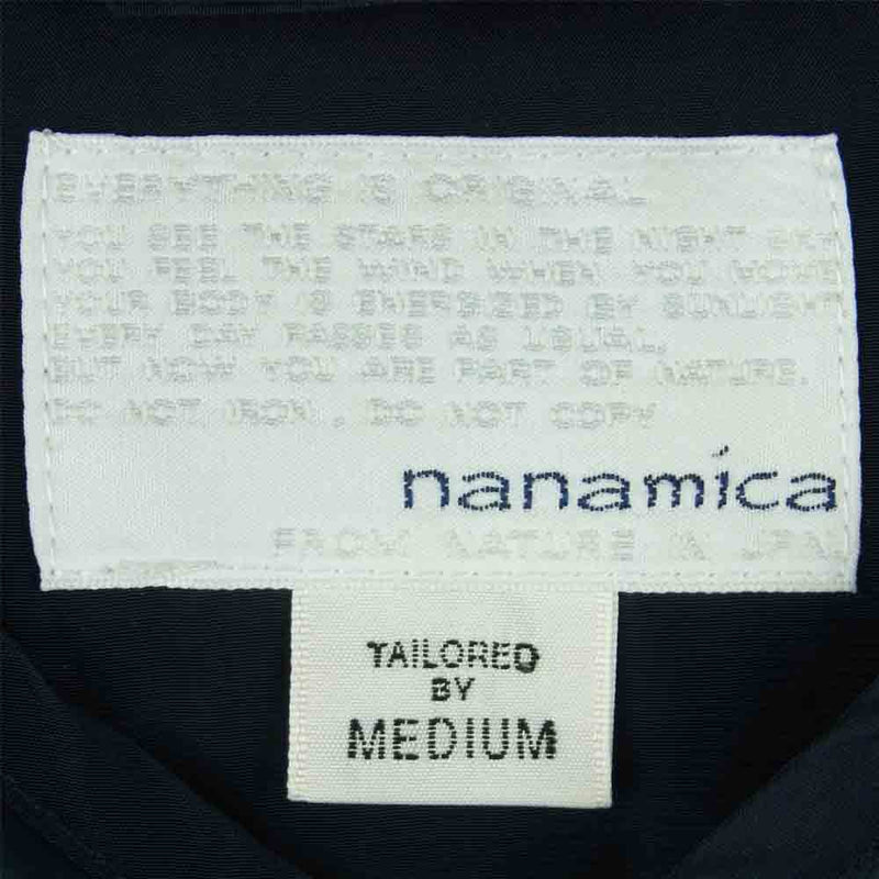 nanamica ナナミカ 19AW SUNF948 Down Vest ナイロン ダウン ベスト 中国製 ネイビー系 M【中古】