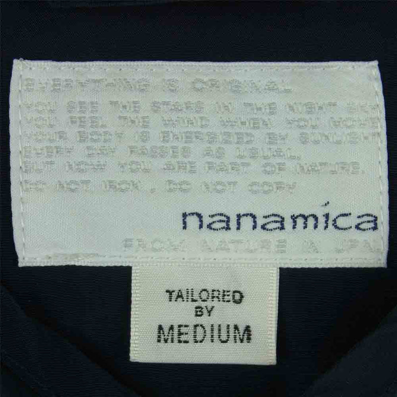 nanamica ナナミカ 19AW SUNF948 Down Vest ナイロン ダウン ベスト 中国製 ネイビー系 M【中古】