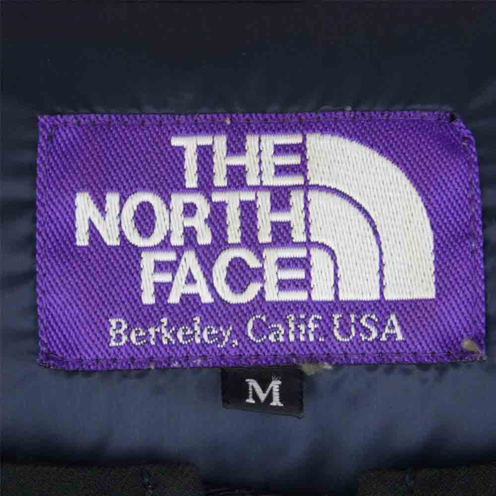 THE NORTH FACE ノースフェイス PURPLELABEL パープルレーベル LIGHT NUPTSE VEST ライト ヌプシ ダウン ベスト ダークネイビー系 M【中古】