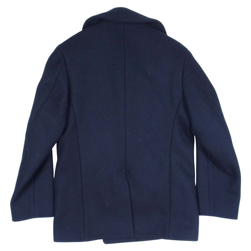 Buzz Rickson's バズリクソンズ BR11554 PEA COAT ピーコート ピー コート ボタン ブラック系 36【中古】