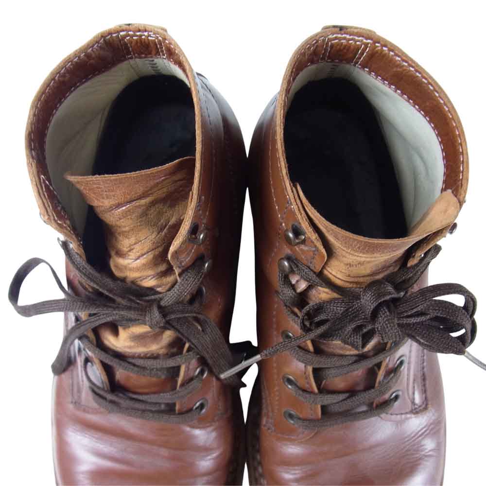 WHITE'S BOOTS ホワイツブーツ セミドレス レースアップ ブーツ レース アップ ブラウン系 表記無(内寸約26.5cm)【中古】