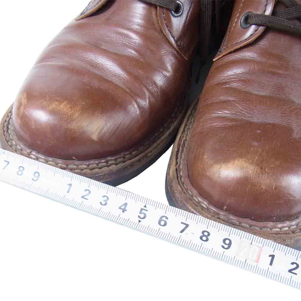 WHITE'S BOOTS ホワイツブーツ セミドレス レースアップ ブーツ レース アップ ブラウン系 表記無(内寸約26.5cm)【中古】