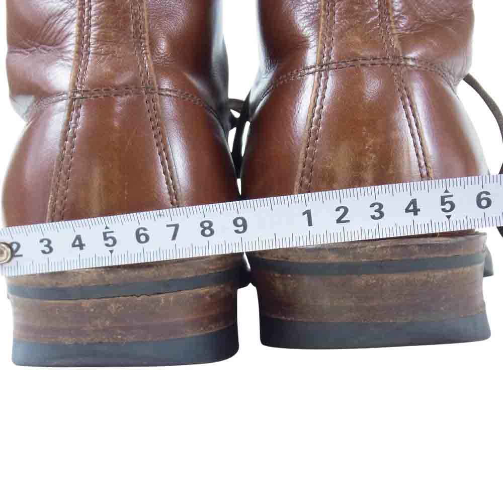 WHITE'S BOOTS ホワイツブーツ セミドレス レースアップ ブーツ レース アップ ブラウン系 表記無(内寸約26.5cm)【中古】