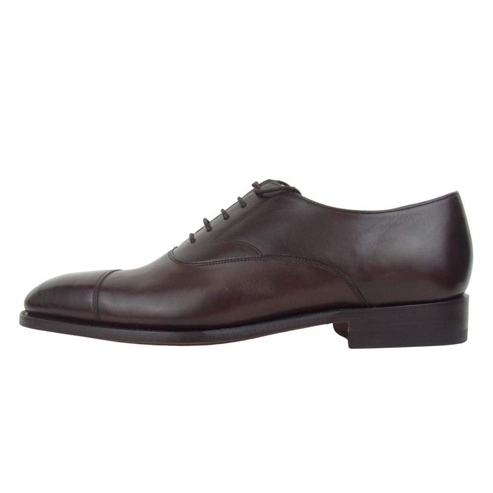 バーカー 4148EW23 FALSGRAVE DARK WALNUT CALF オックスフォード シューズ ダークブラウン系 9【美品】【中古】