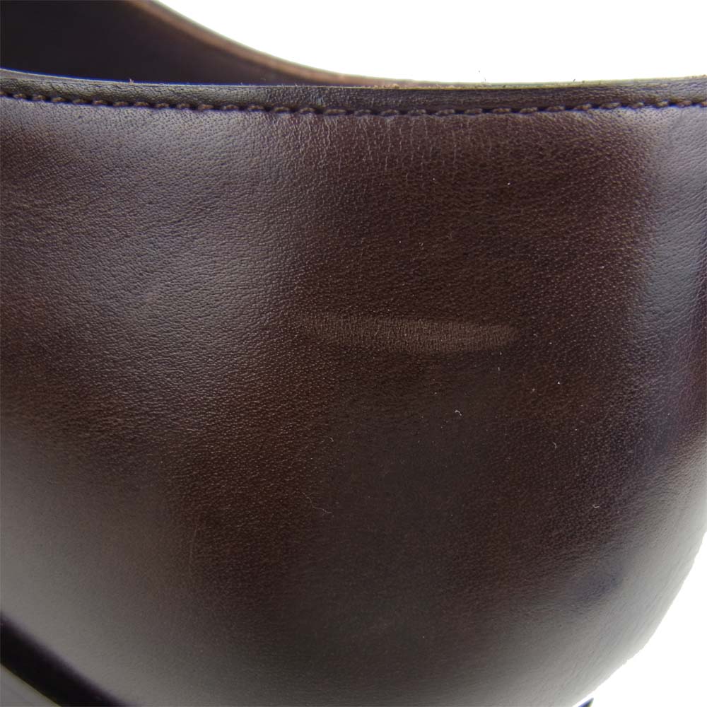バーカー 4148EW23 FALSGRAVE DARK WALNUT CALF オックスフォード シューズ ダークブラウン系 9【美品】【中古】