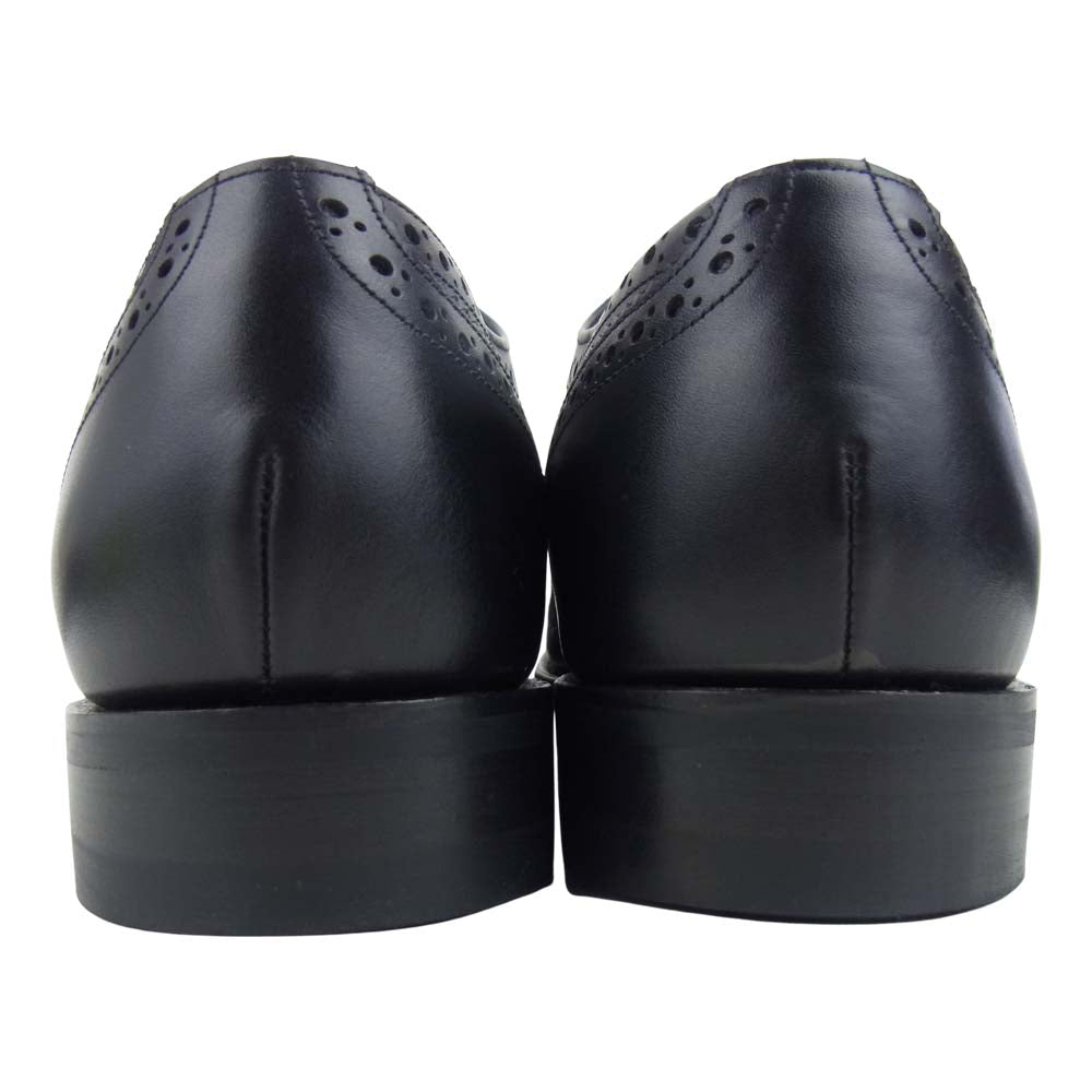 バーカー 4303FW10 CAP OXFORD BROGUE BLACK CALF オックスフォード シューズ ブラック系 6【美品】【中古】