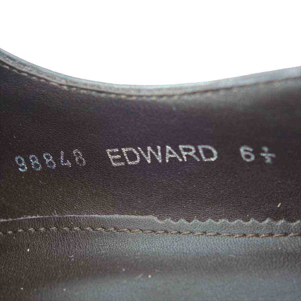 JALAN SRIWIJAYA ジャランスリウァヤ 98848 ダブルモンク レザーシューズ ダイナイトソール ブラックカーフ UK6.5 ブラック系 6 1/2【美品】【中古】