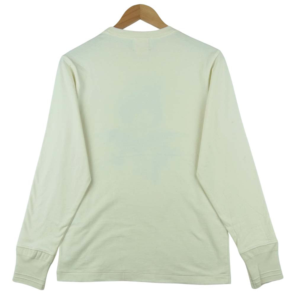 GANGSTERVILLE ギャングスタービル クール ネック BOULEVARD GLAD HAND グラッドハンド 長袖 Tシャツ オフホワイト系 S【美品】【中古】