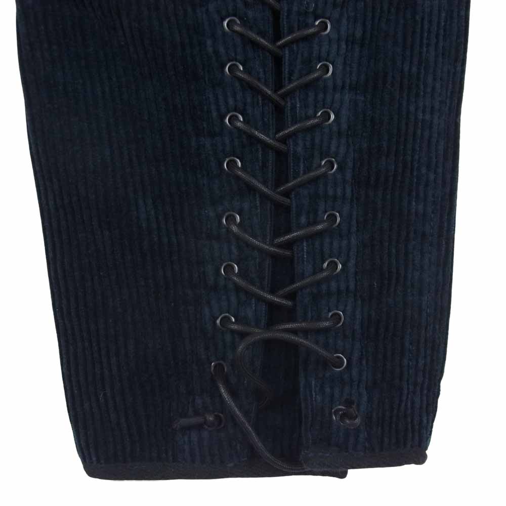 BLACK SIGN ブラックサイン 8W CORDUROY BREECHES 8 ウェル コーデュロイ シェリフブリーチーズ パンツ ダークネイビー系 28【美品】【中古】