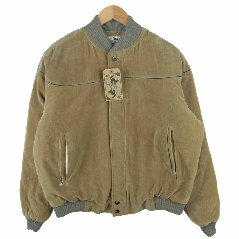 GANGSTERVILLE ギャングスタービル GSV-20-AW-08 DERBY JACKET ダービー ジャケット ベージュ系 M【美品】【中古】