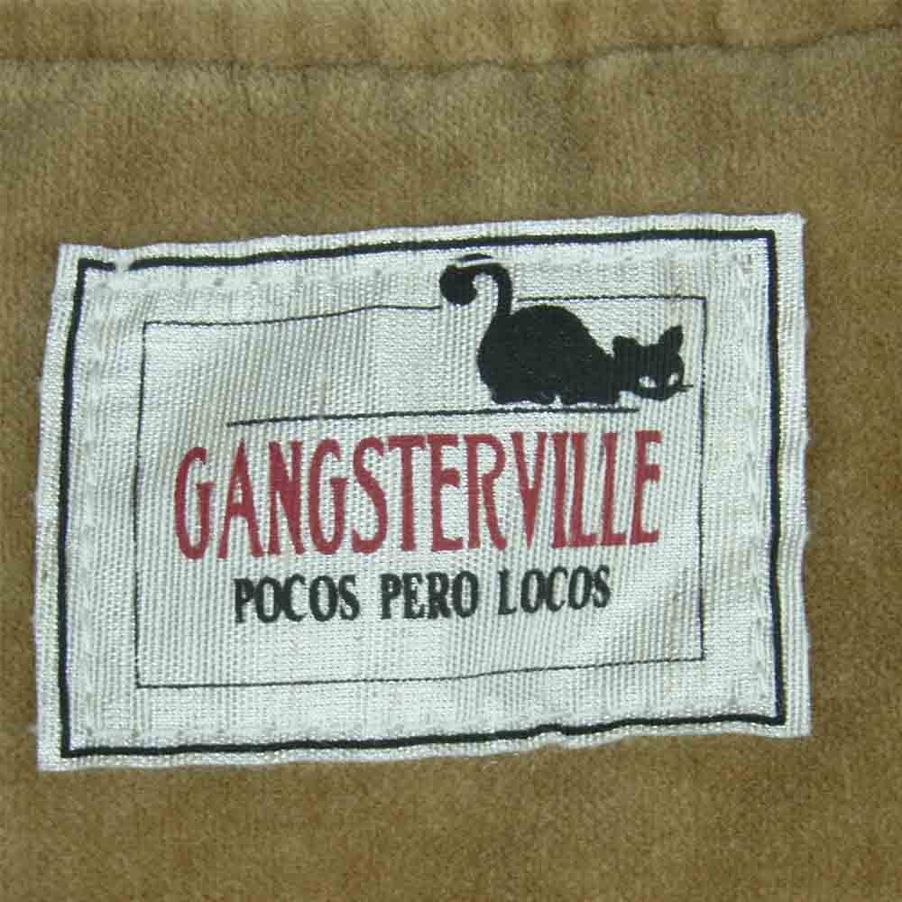 GANGSTERVILLE ギャングスタービル GSV-20-AW-08 DERBY JACKET ダービー ジャケット ベージュ系 M【美品】【中古】
