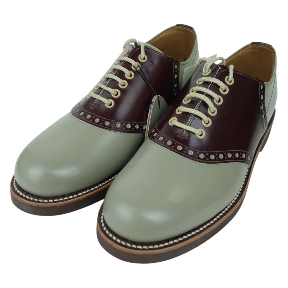 GLADHAND & Co. グラッドハンド × REGAL リーガル 606S サドルシューズ  グレー系 ブラウン系 25【極上美品】【中古】