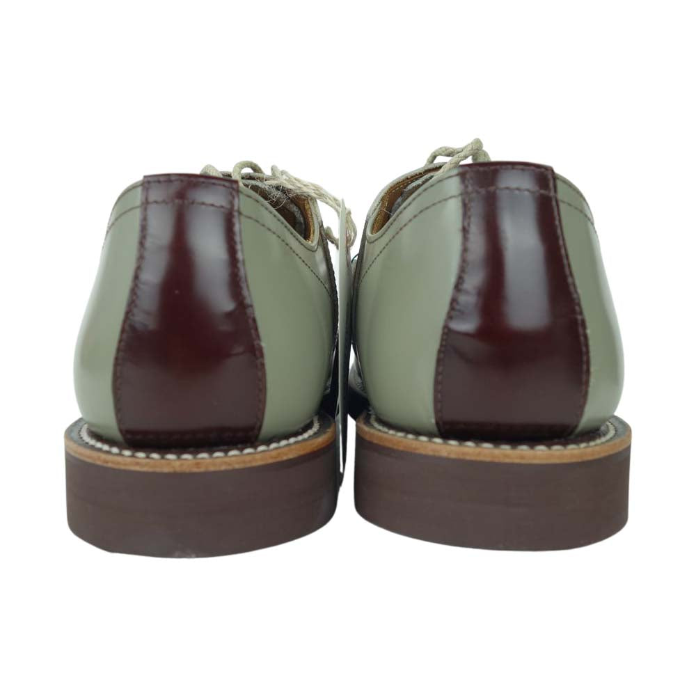 GLADHAND & Co. グラッドハンド × REGAL リーガル 606S サドルシューズ  グレー系 ブラウン系 25【極上美品】【中古】