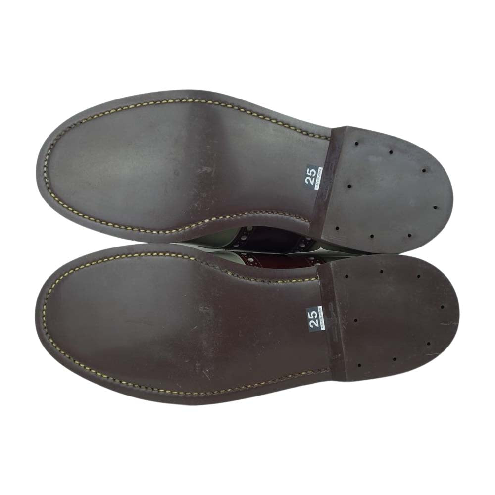 GLADHAND & Co. グラッドハンド × REGAL リーガル 606S サドルシューズ  グレー系 ブラウン系 25【極上美品】【中古】