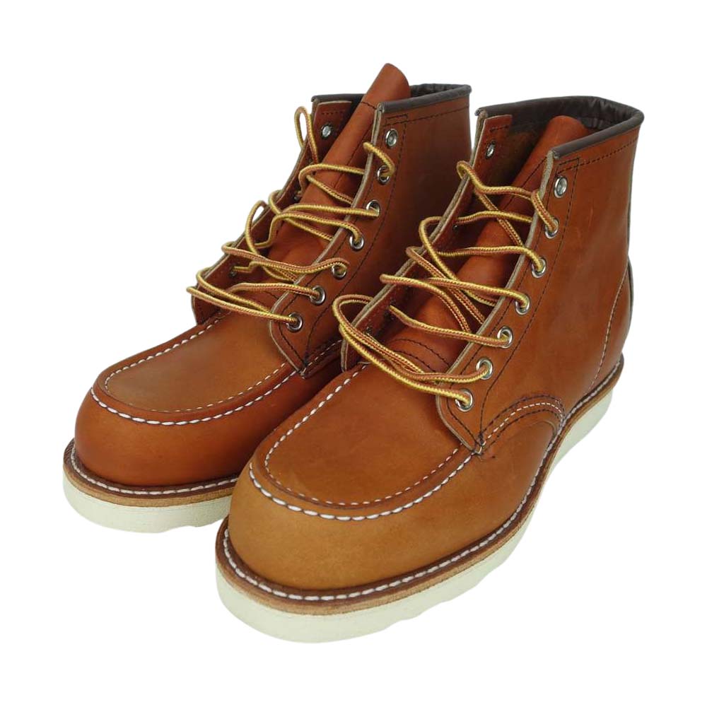 RED WING レッドウィング CLASSIC WORK クラシック ワーク ライトブラウン系 USA7 / UK6【新古品】【未使用】【中古】