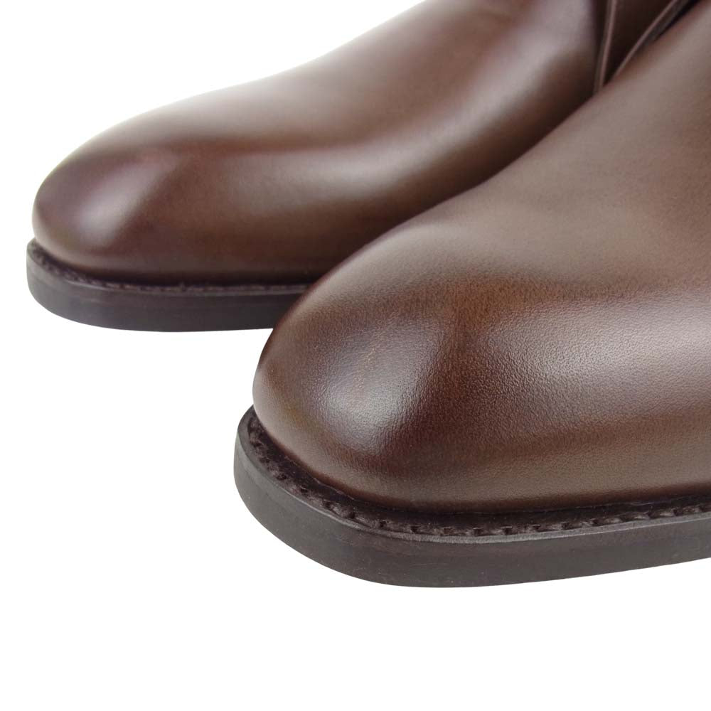 バーガー 4304FW11 MONK SHOE WALNUT CALF ドレスシューズ ブラウン系 8 1/2【美品】【中古】
