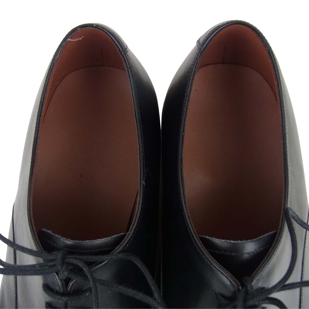 バーガー 4576FW10 OXFORD SNEAKER BLACK CALF オックスフォード シューズ ブラック系 6【美品】【中古】