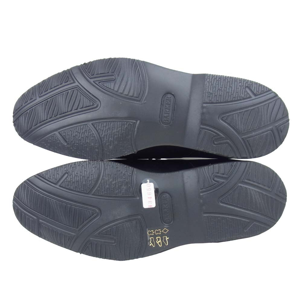 バーガー 4576FW10 OXFORD SNEAKER BLACK CALF オックスフォード シューズ ブラック系 6【美品】【中古】